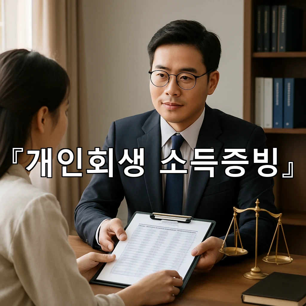 개인회생소득증빙 월급만으로 부족할 때 살펴볼 기록의 단서들
