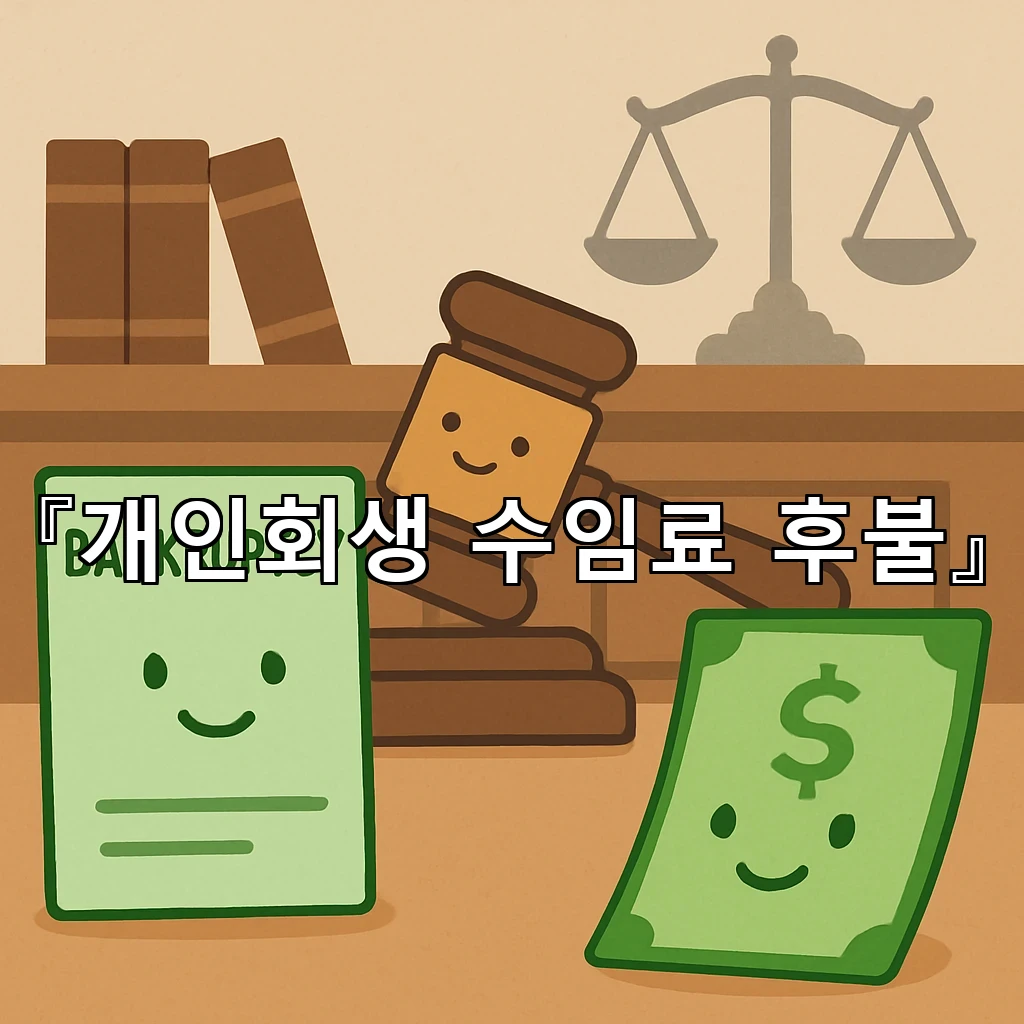 개인회생수임료후불 절차를 처음 보는 분을 위한 핵심 안내