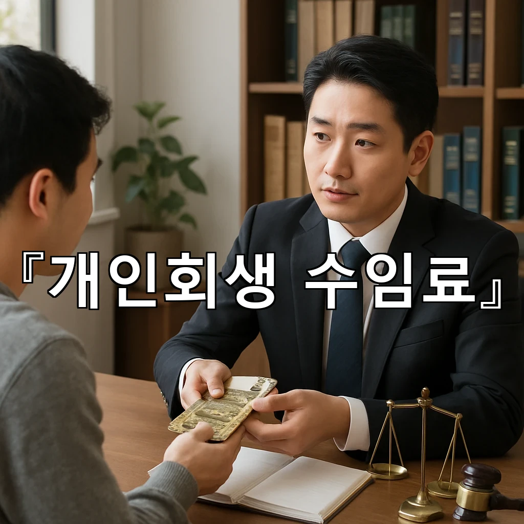 개인회생수임료 처음 정하는 순간에 함께 볼 기준과 흐름