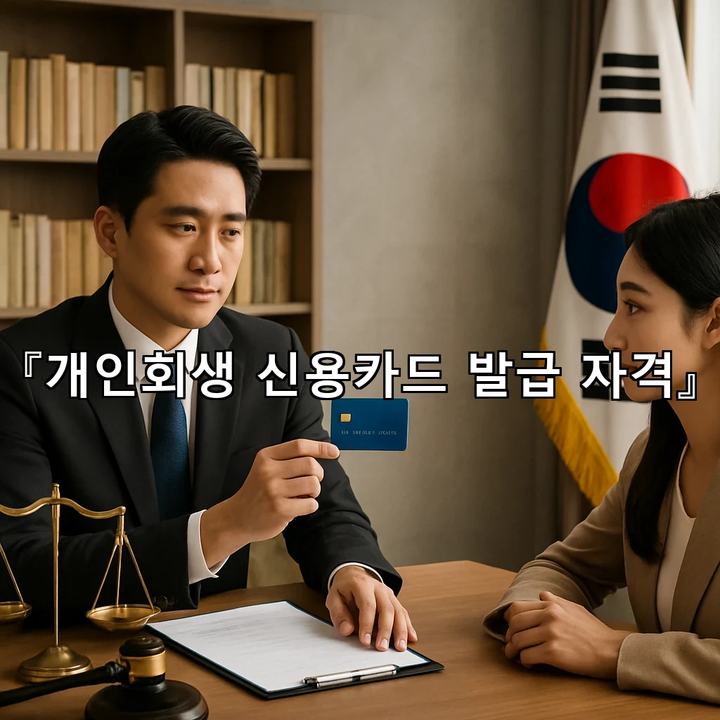 개인회생신용카드발급자격 기준을 읽는 순서와 준비의 세부 항목들