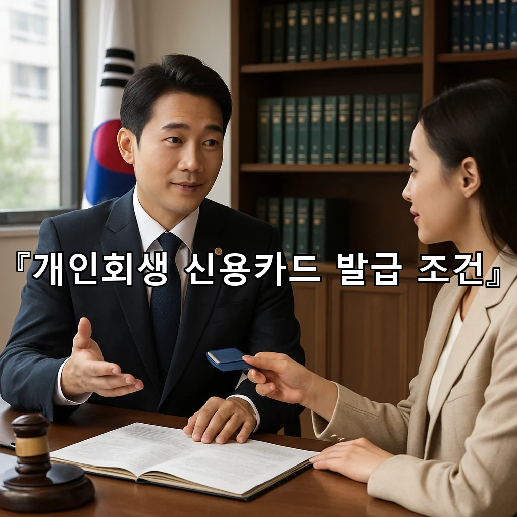 개인회생신용카드발급조건을 기준으로 살펴보는 일상 회복의 첫걸음