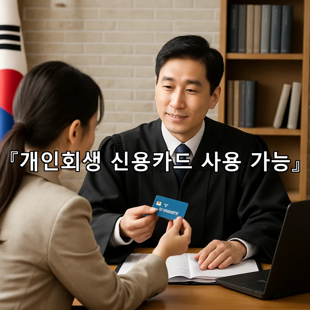 개인회생신용카드사용가능 이후 지출 흐름을 다시 잡는 실전 점검