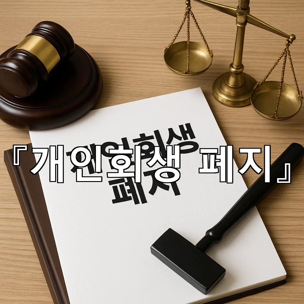 개인회생폐지 다시 시작을 준비하는 사람들을 위한 첫걸음 안내