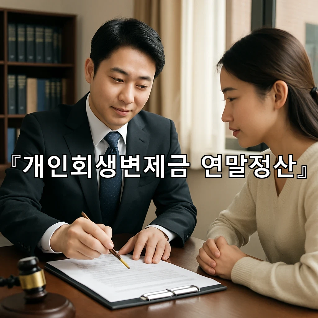 개인회생변제금연말정산 이후 확인할 항목을 단계별로 정리해 보기
