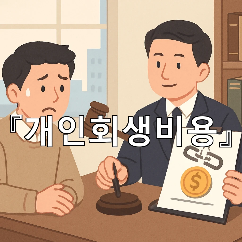 개인회생비용 내역을 헤아리며 시작 전 마음을 정리하는 방법
