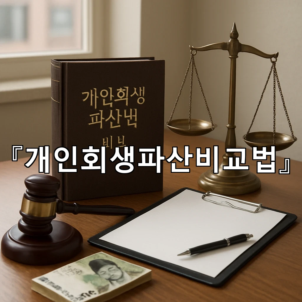 개인회생파산비교법 선택 전 마음이 복잡할 때 읽는 기준 정리