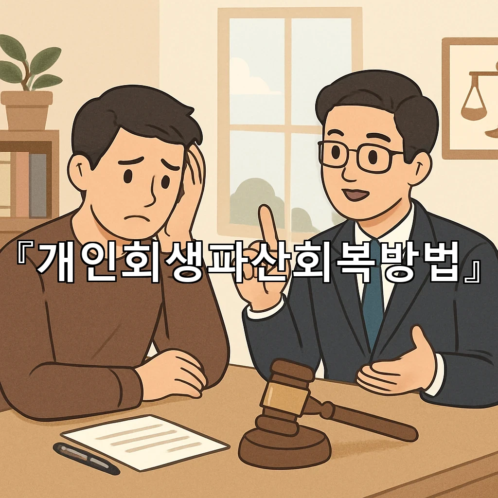 개인회생파산회복방법 나를 지키며 차근차근 회복하는 선택의 순서