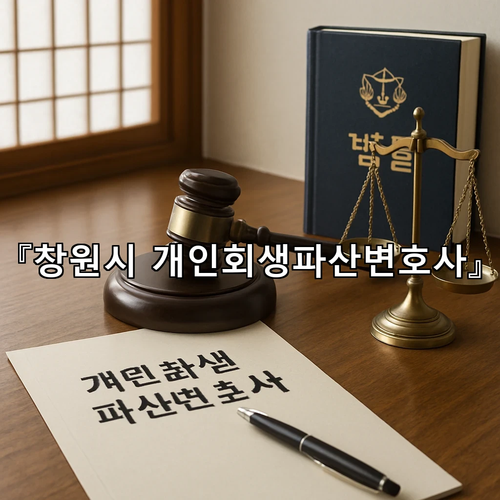 창원시개인회생파산변호사 채무와 생활을 함께 보는 해법의 기준