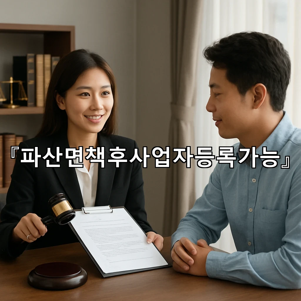 파산면책후사업자등록가능