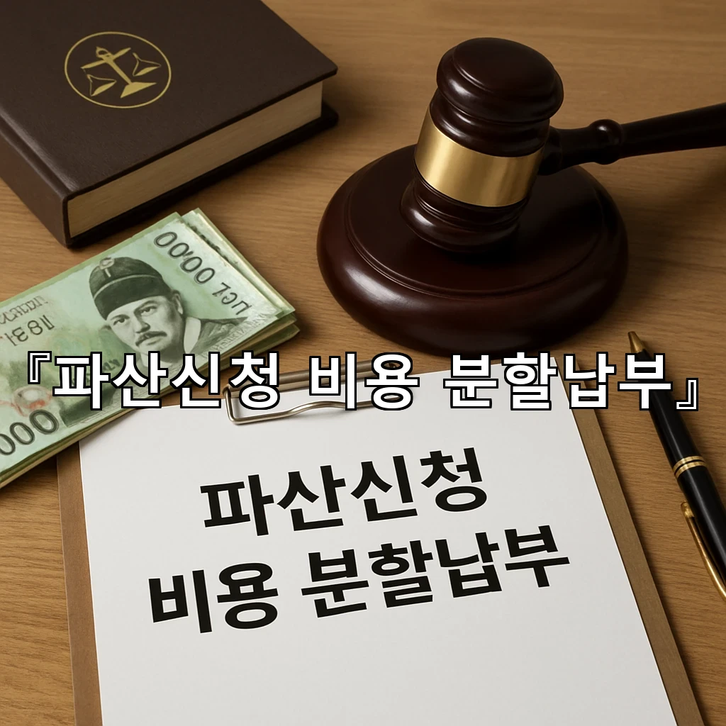 파산신청비용분할납부 진행 전 알아두면 좋은 서류 준비 흐름