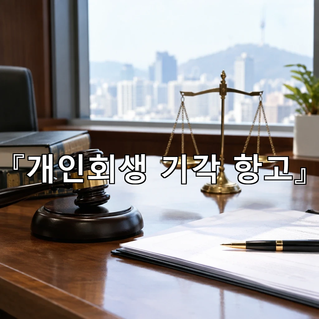 legal image 개인회생 기각 항고 11648
