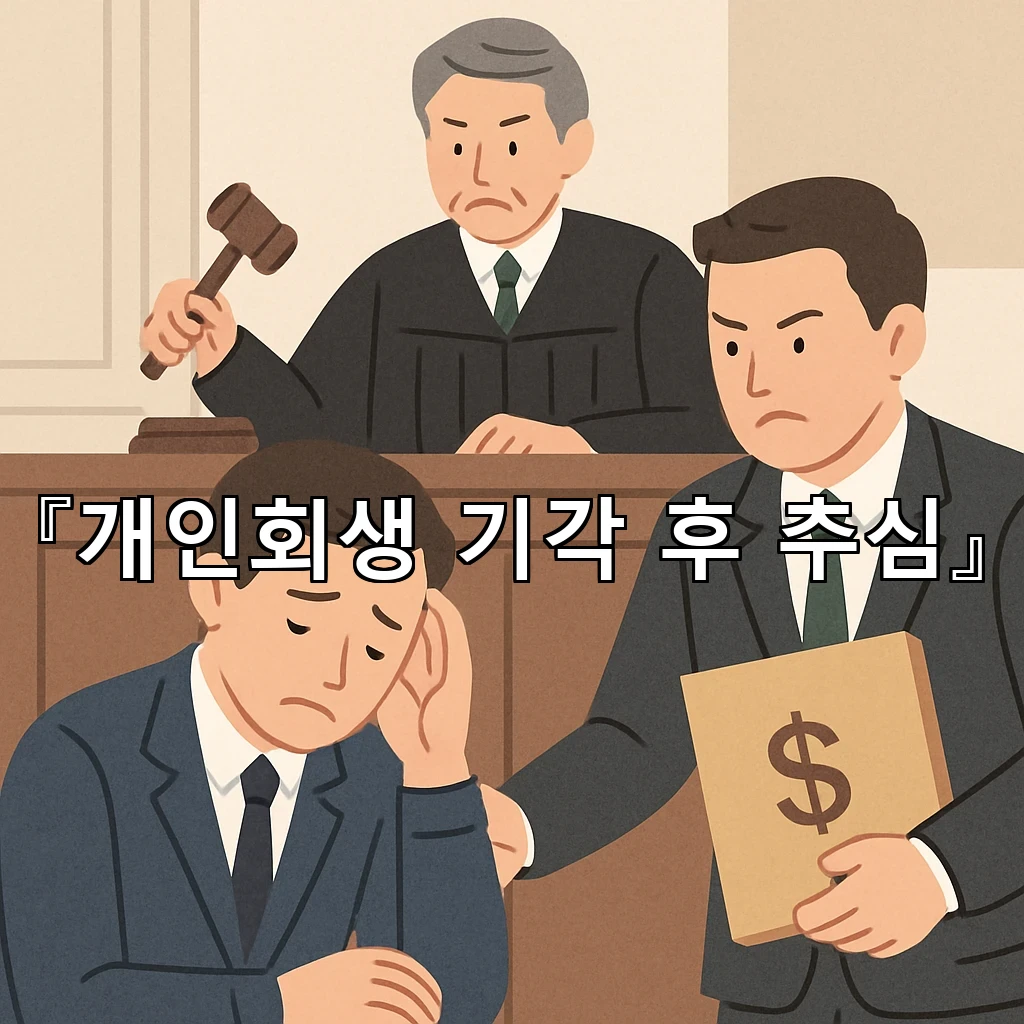 개인회생기각후추심 다시 시작된 연락에 대응하는 현실 점검 안내