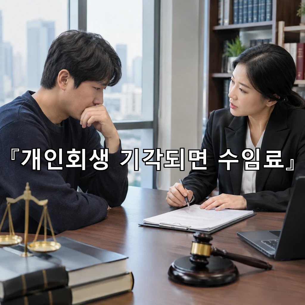 개인회생기각되면수임료 안내를 들은 뒤 확인할 현실적 쟁점 모음