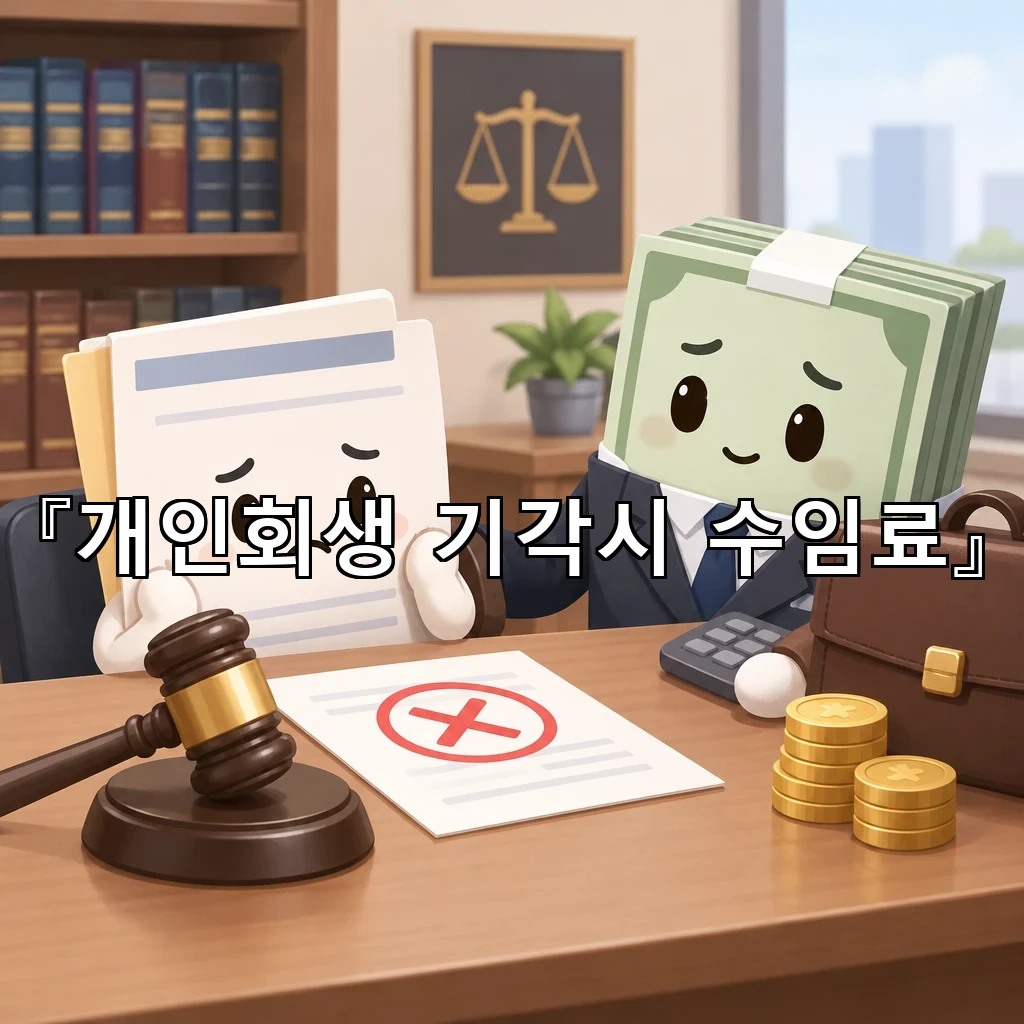 개인회생기각시수임료 결정 전에 알아둘 흐름과 준비의 기준