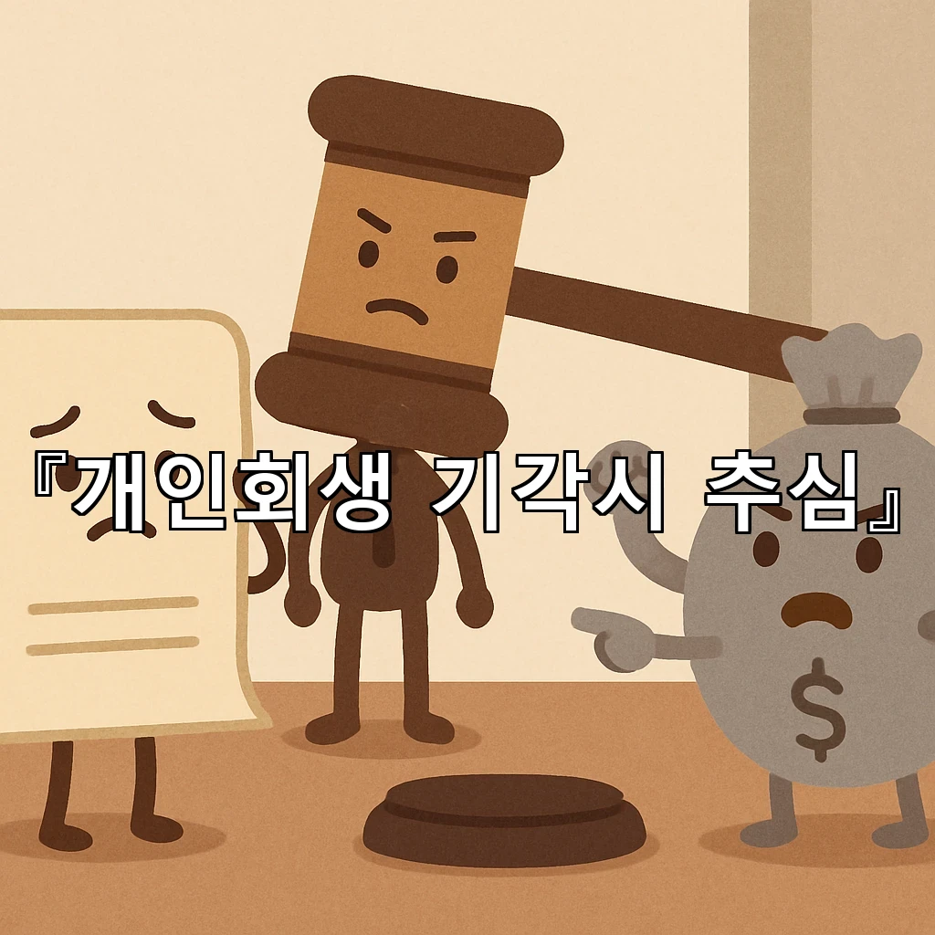 개인회생기각시추심 상황에서 섣부른 판단을 줄이고 확인할 항목들