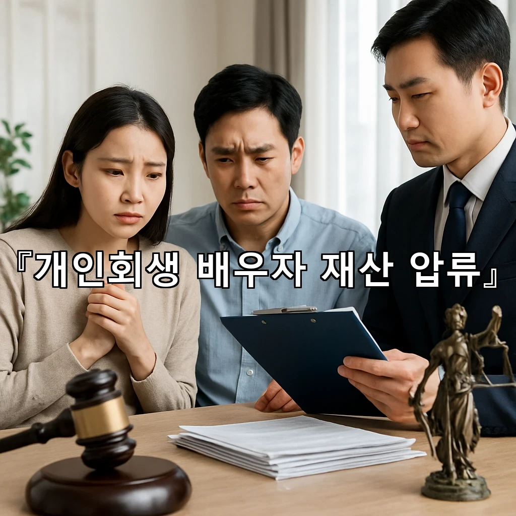 개인회생배우자재산압류 혼인 후 자산 흐름을 살펴보는 핵심 시선