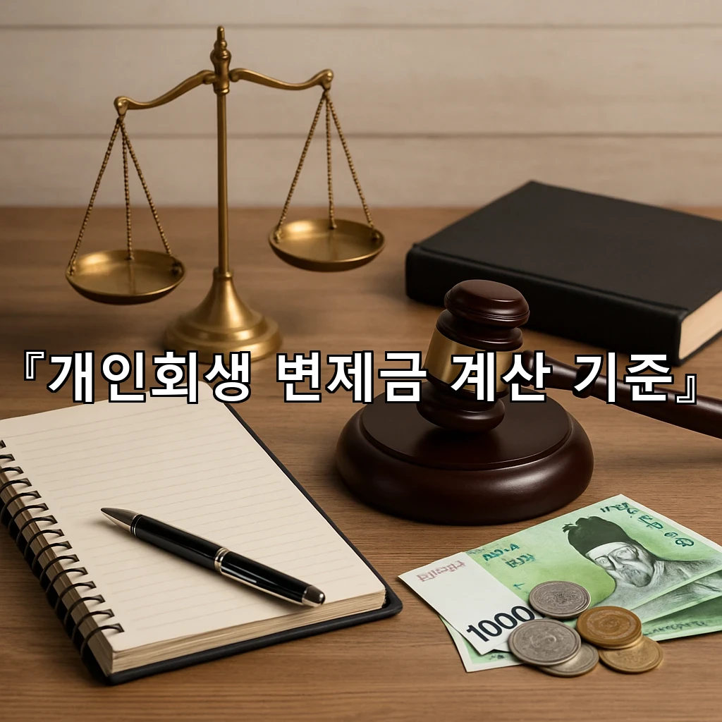 개인회생변제금계산기준 변동수입 반영 방식이 결과에 미치는 영향
