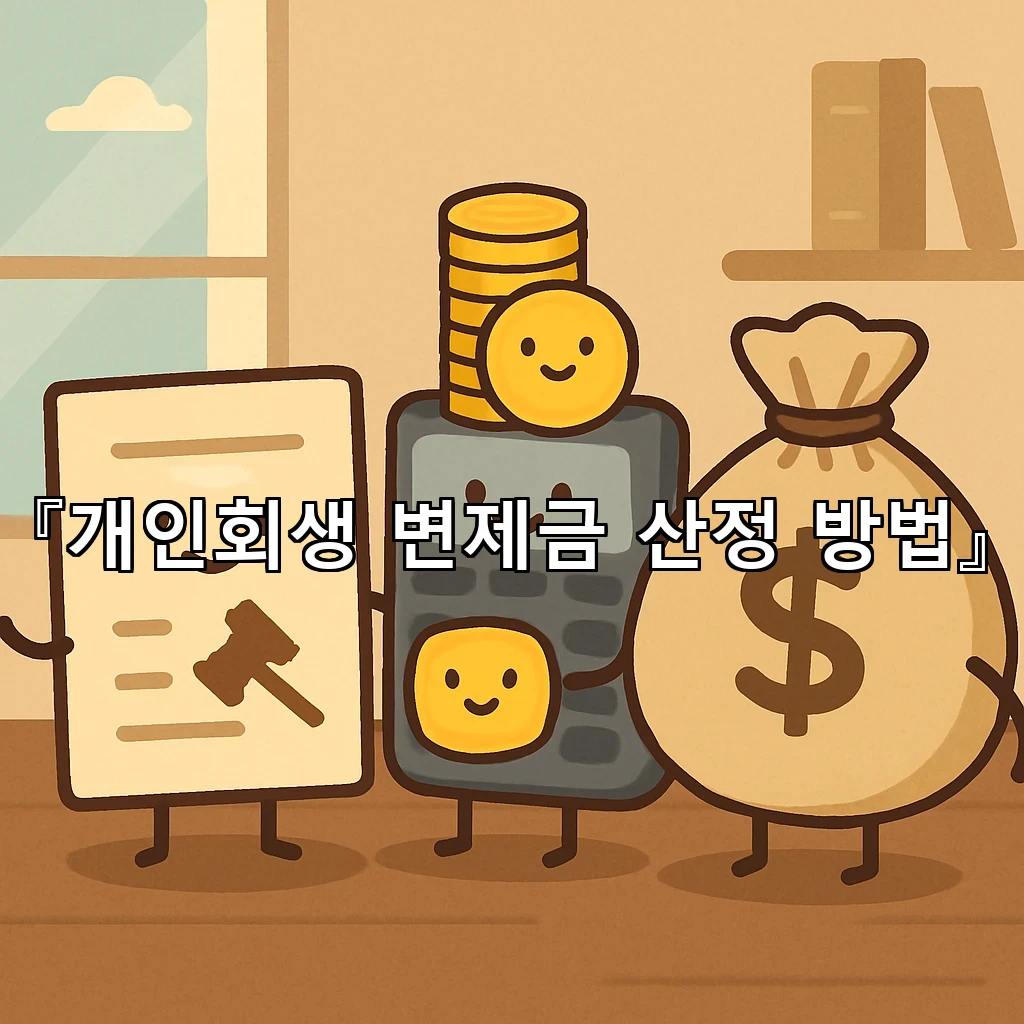 legal image 개인회생 변제금 산정 방법 11570