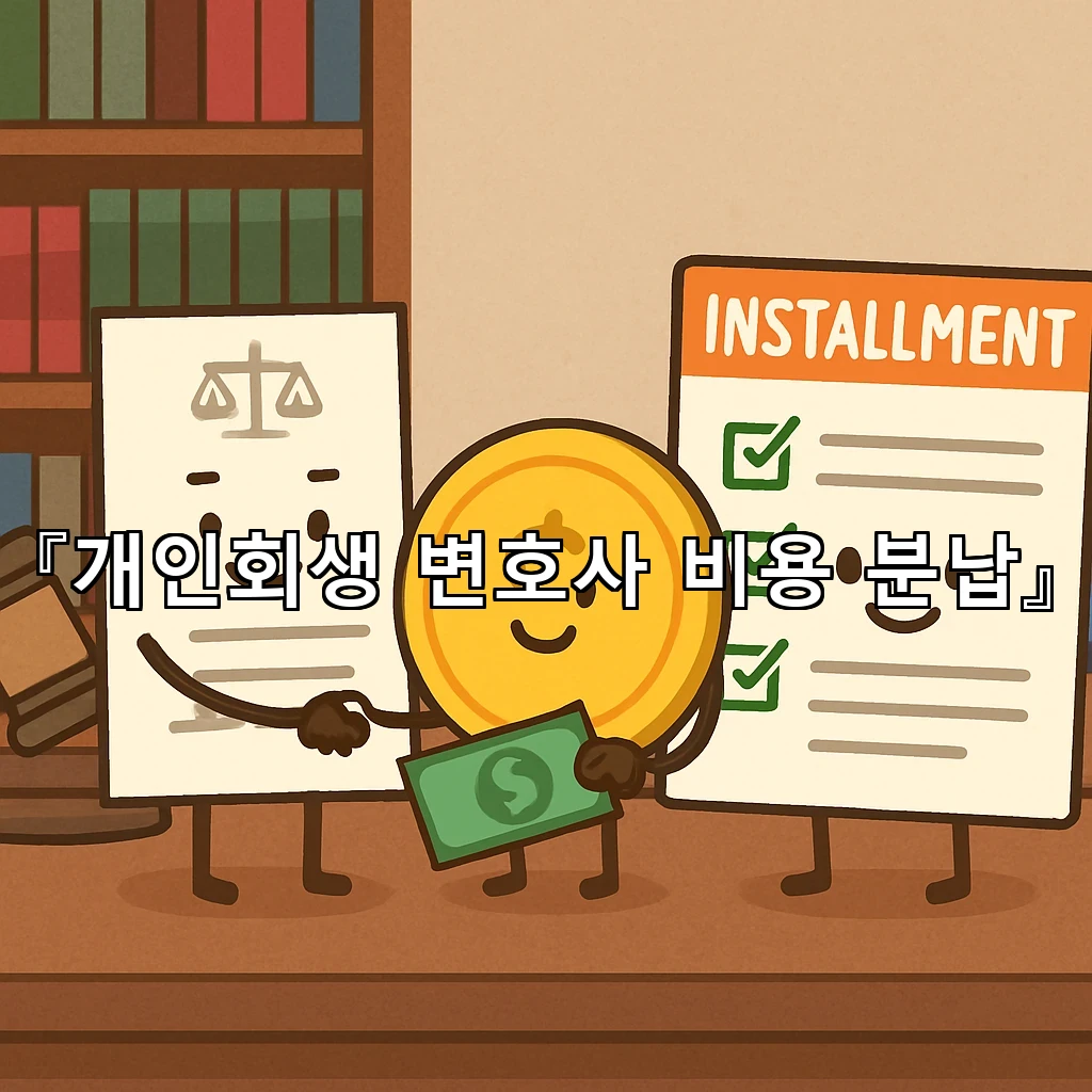 개인회생변호사비용분납 상담에서 자주 오가는 질문과 답변의 핵심