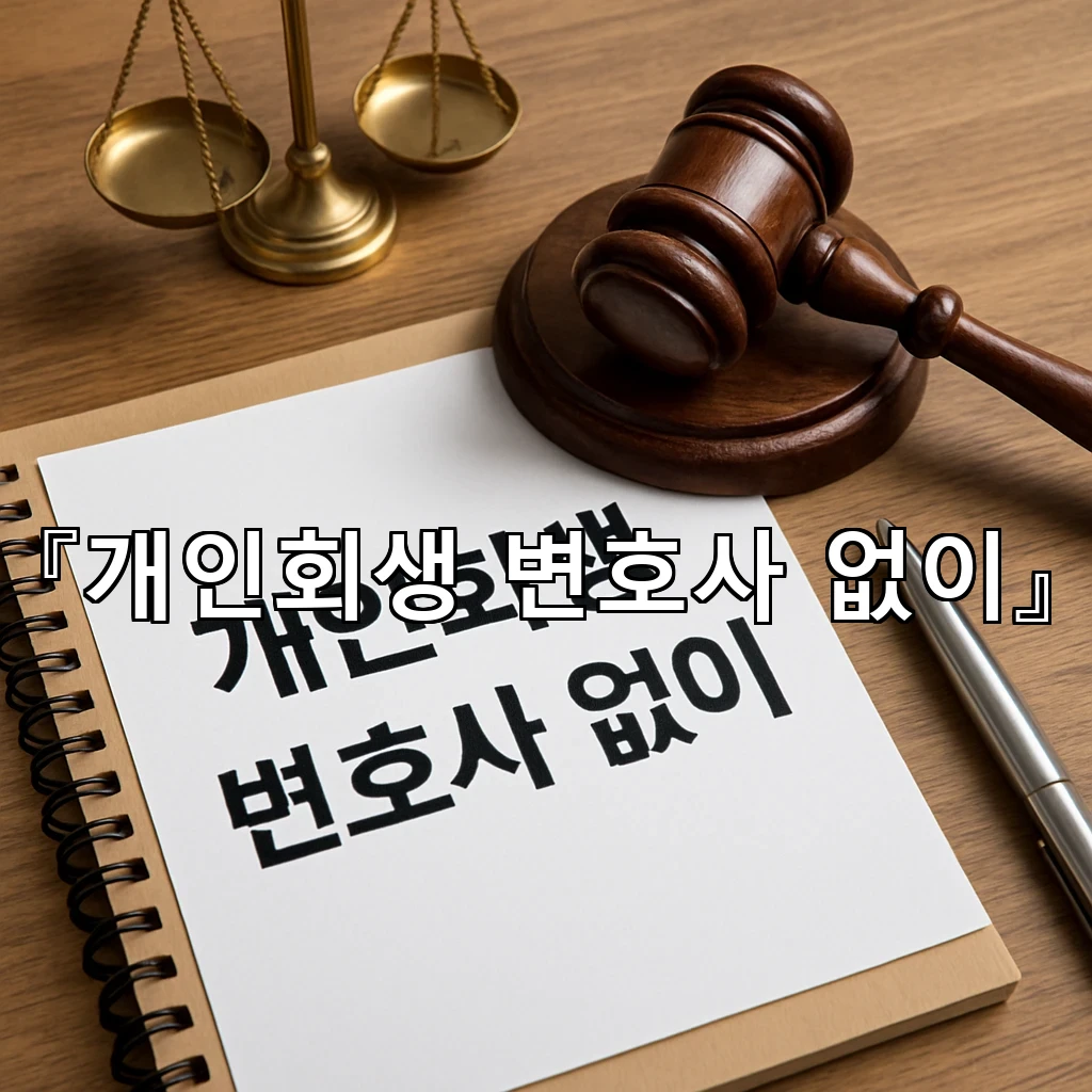 개인회생변호사없이 혼자 준비할 때 놓치기 쉬운 핵심 흐름 정리