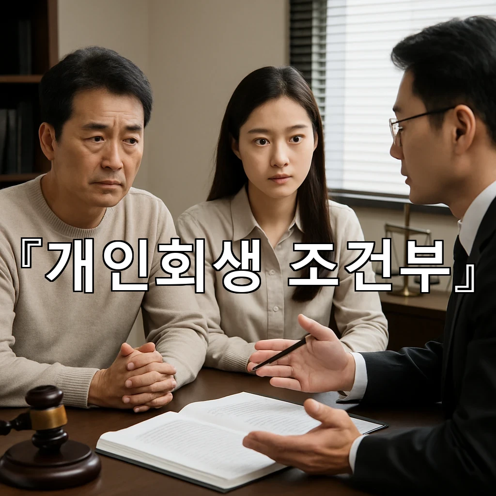 개인회생조건부 서류 흐름을 한눈에 정리하는 준비법 안내