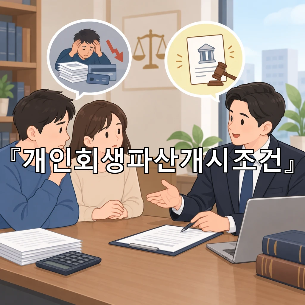 개인회생파산개시조건 준비 과정에서 놓치기 쉬운 항목을 짚어보기