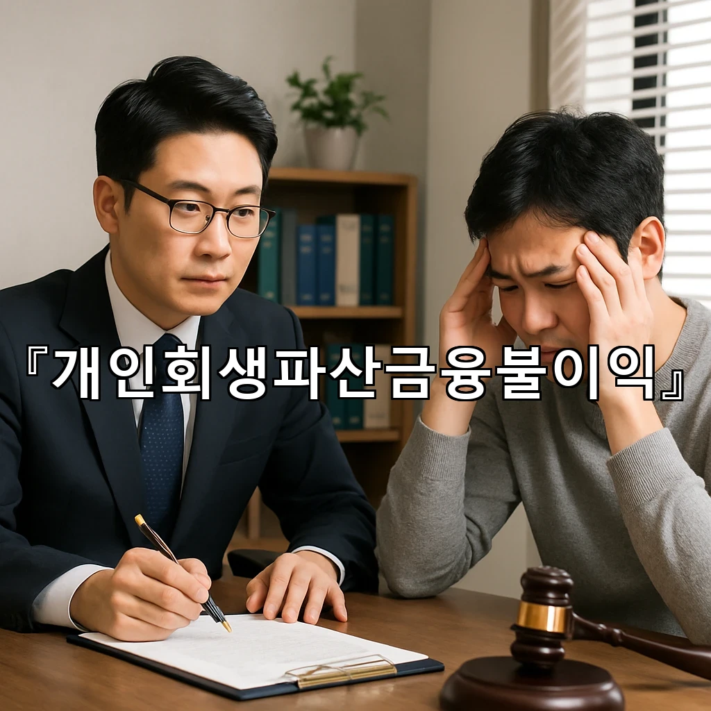 개인회생파산금융불이익 다시 읽는 생활의 기준과 감정의 균형