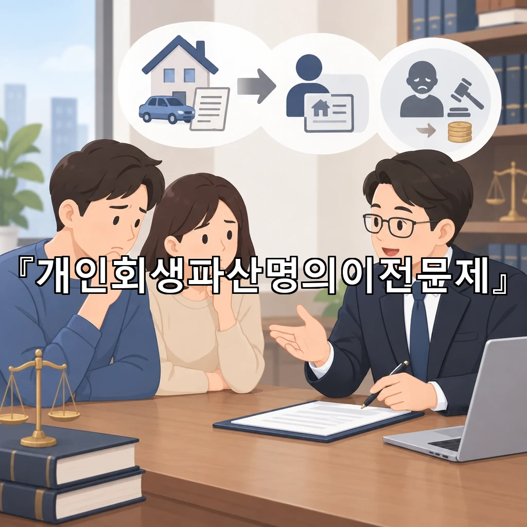 legal image 개인회생파산명의이전문제 11756