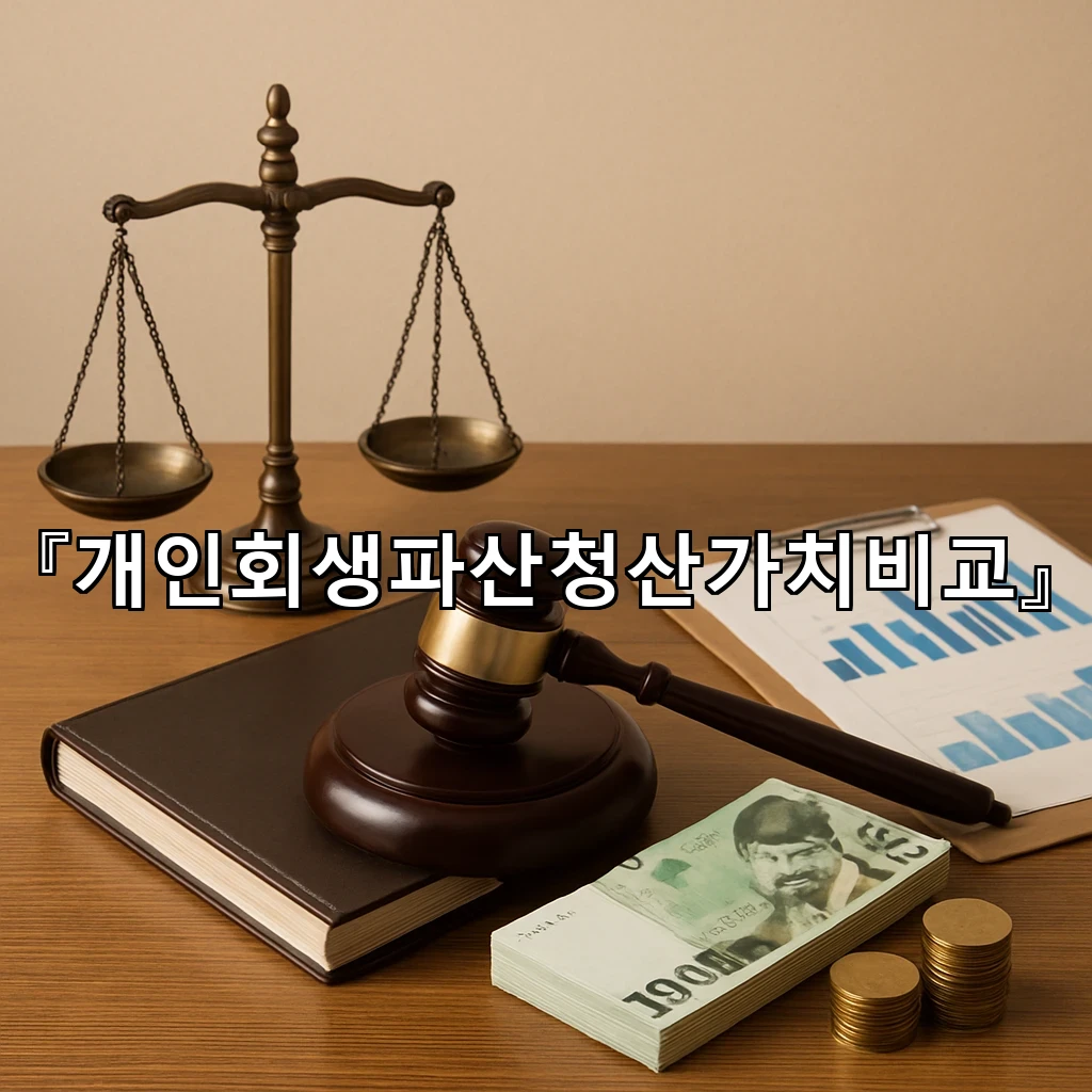 개인회생파산청산가치비교 집안의 숨은 기준을 읽는 선택의 갈림길