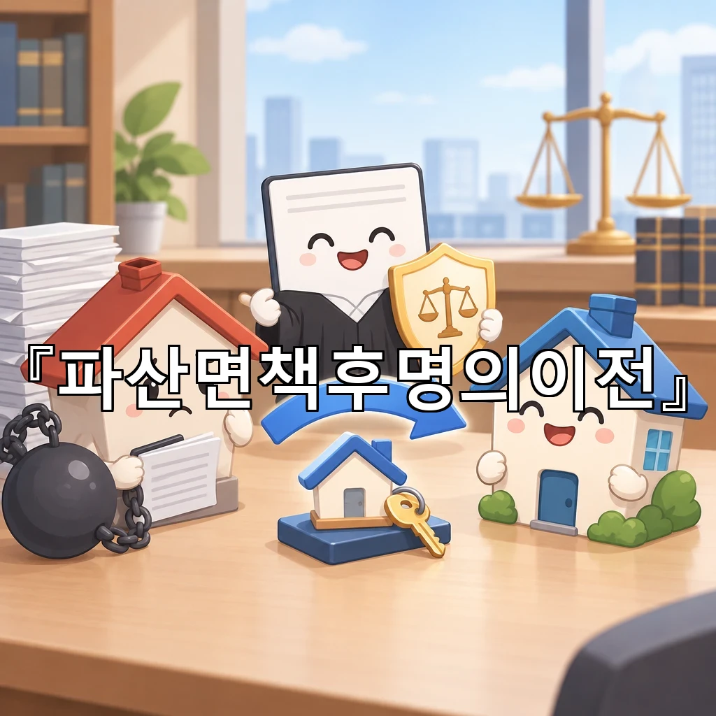 파산면책후명의이전 이후 등기 흐름을 이해하는 실무 안내서