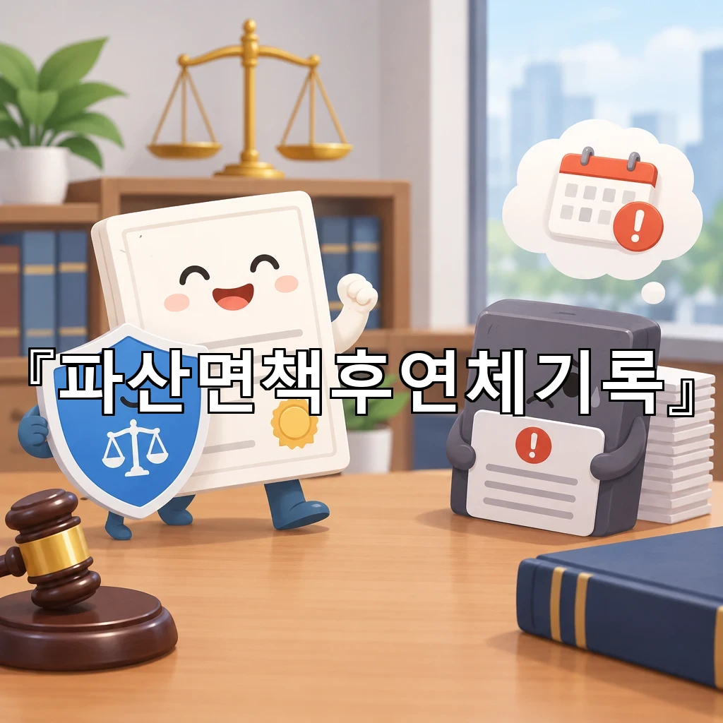 legal image 파산면책후연체기록 11946