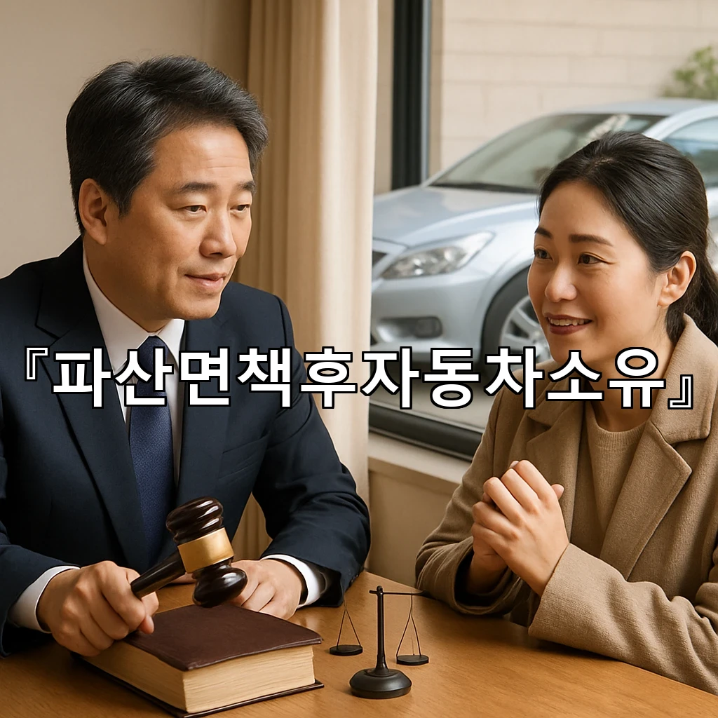 파산면책후자동차소유 일상 이동을 지키는 현실적 활용 기준 정리