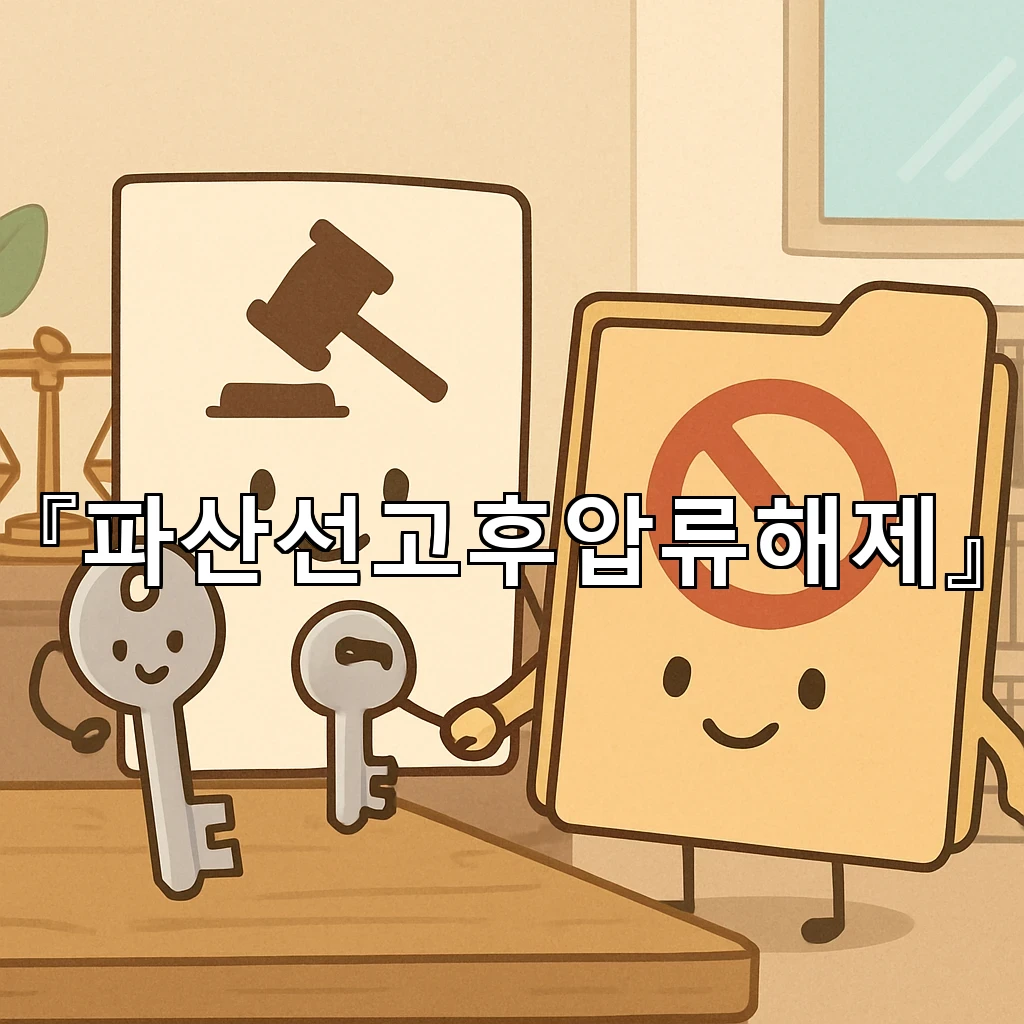 legal image 파산선고후압류해제 11495
