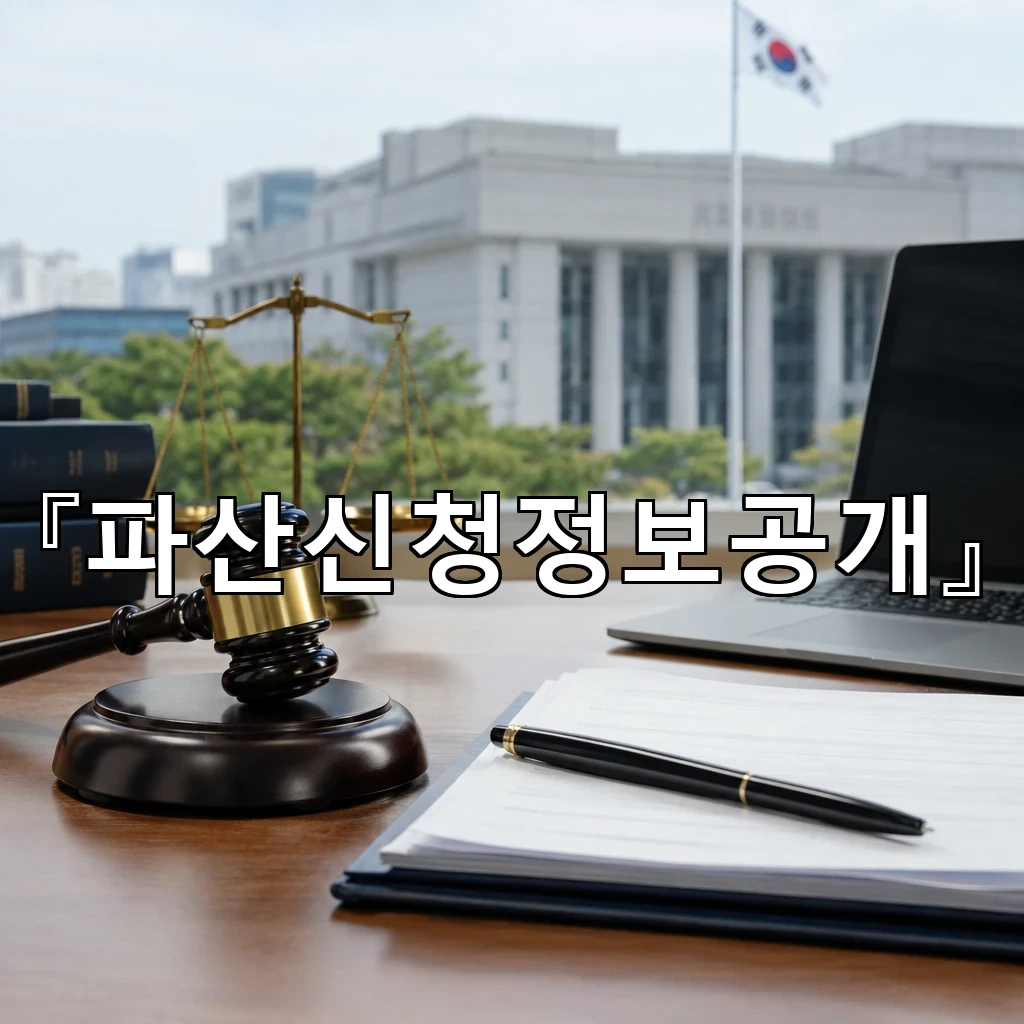 legal image 파산신청정보공개 11991